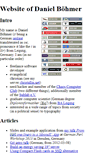 Mobile Screenshot of daniel-boehmer.de