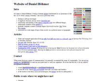 Tablet Screenshot of daniel-boehmer.de